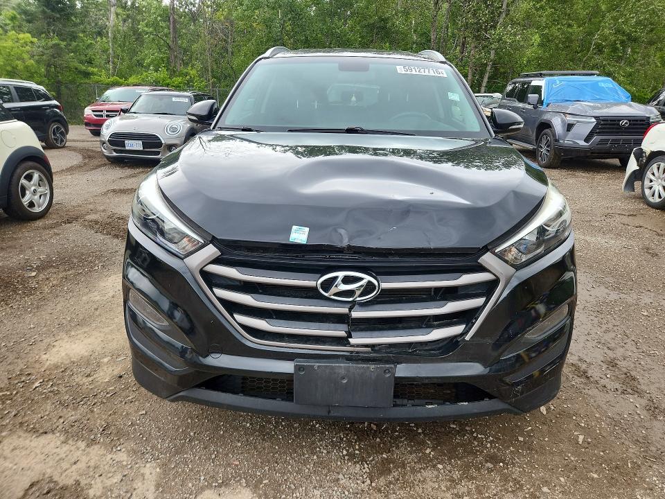 2016 Hyundai Tucson VIN KM8J33A45GU185689 COPART salvage auction — FRONT END, On - Permit Salvage, sold $250 on 2026-07-28 (photo 5)