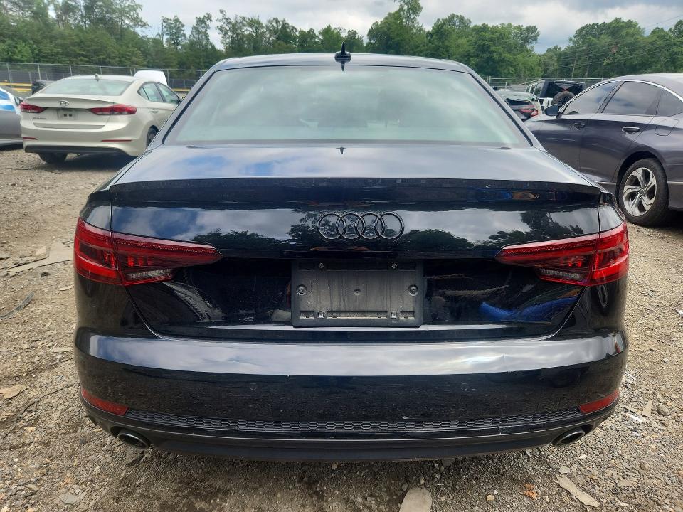 2018 Audi A4 VIN WAUENAF48JA095634 COPART salvage auction — FRONT END, Salvage Title, sold $3,850 on 2026-07-14 (photo 6)