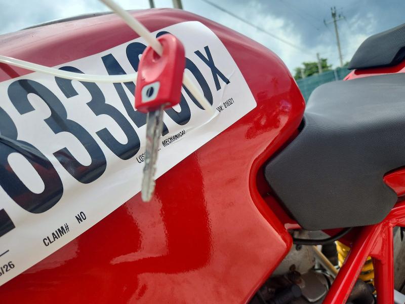 2006 Ducati Multistrada VIN ZDM1VA2K26B016521 COPART salvage auction — MECHANICAL, FL - CERTIFICATE OF TITLE (P), sold $275 on 2026-08-06 (photo 8)