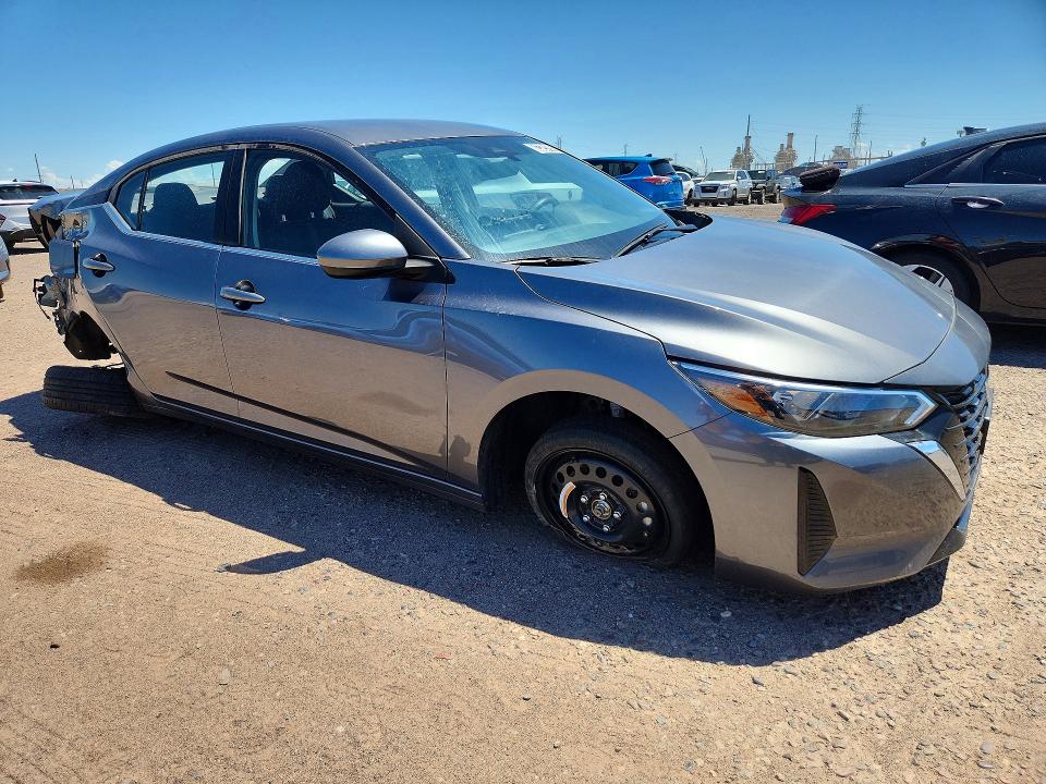 2025 Nissan Sentra VIN 3N1AB8CV3SY293120 COPART salvage auction — ALL OVER, Az - Cert Of Title- Non Repair (P), sold $2,500 on 2026-07-27 (photo 4)