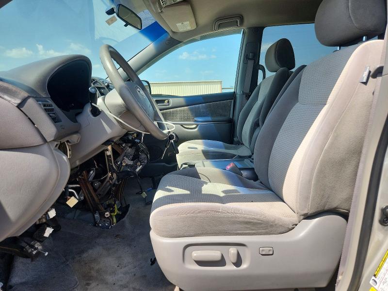 2008 Toyota Sienna VIN 5TDZK23C48S207454 COPART salvage auction — WATER/FLOOD, TX - SALVAGE TITLE-FLOOD DAMAGE (P), sold $500 on 2026-07-29 (photo 7)