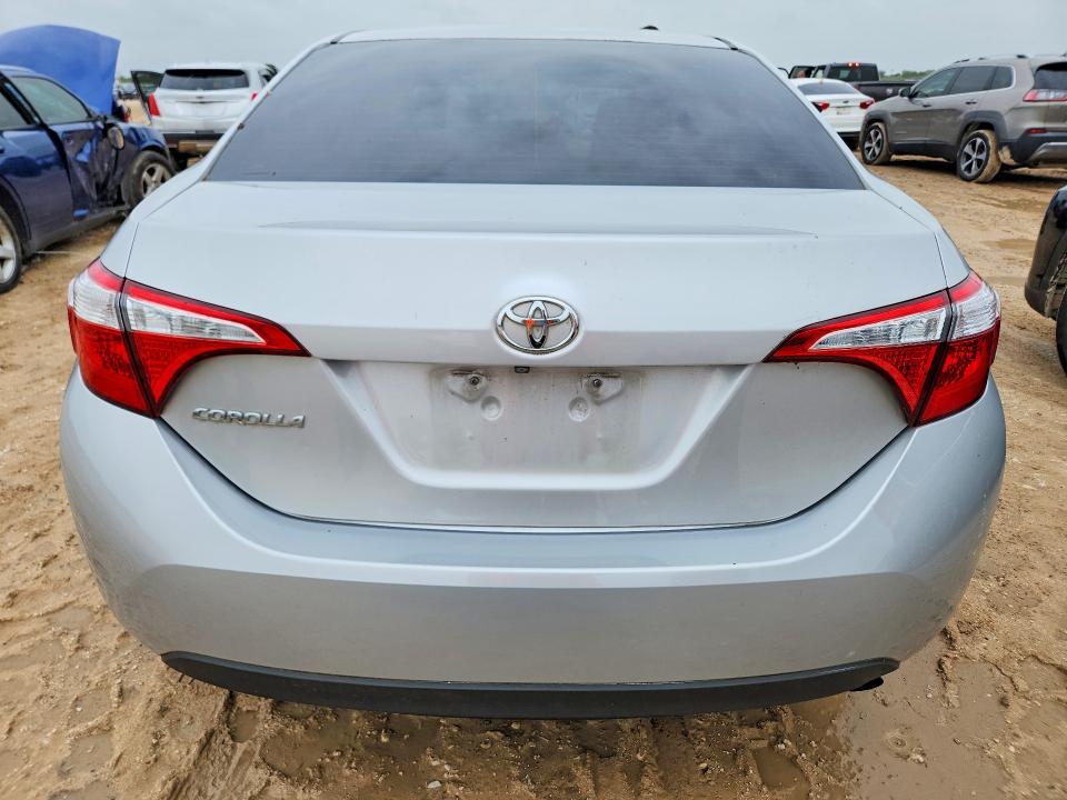 2015 Toyota Corolla VIN 5YFBURHEXFP297505 COPART salvage auction — FRONT END, Tx - Certificate Of Title, sold $2,150 on 2026-07-21 (photo 6)