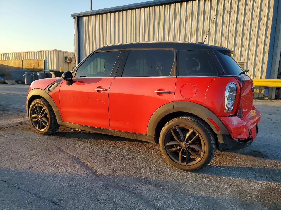 2012 Mini Cooper VIN WMWZB3C59CWM03094 COPART salvage auction — REAR END, Fl - Cert Of Title Slvg Rebuildable, sold $1,150 on 2026-08-11 (photo 2)