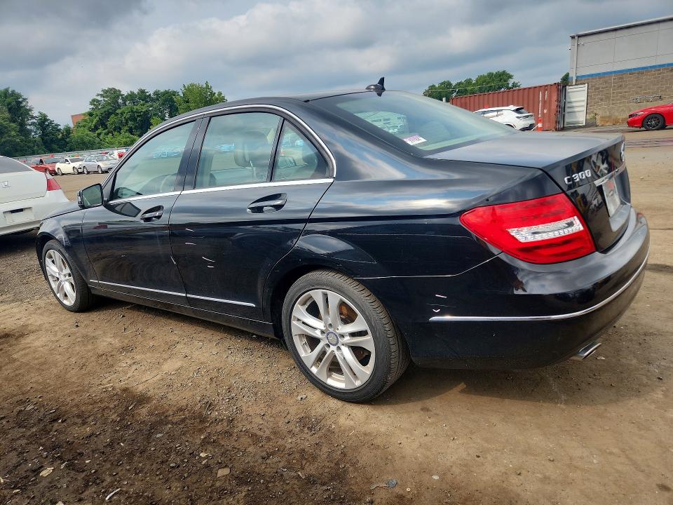 2014 Mercedes-benz C-klasse VIN WDDGF8AB6ER306401 COPART salvage auction — FRONT END, Ct - Cert Of Title-Salvage, sold $1,450 on 2026-08-07 (photo 2)