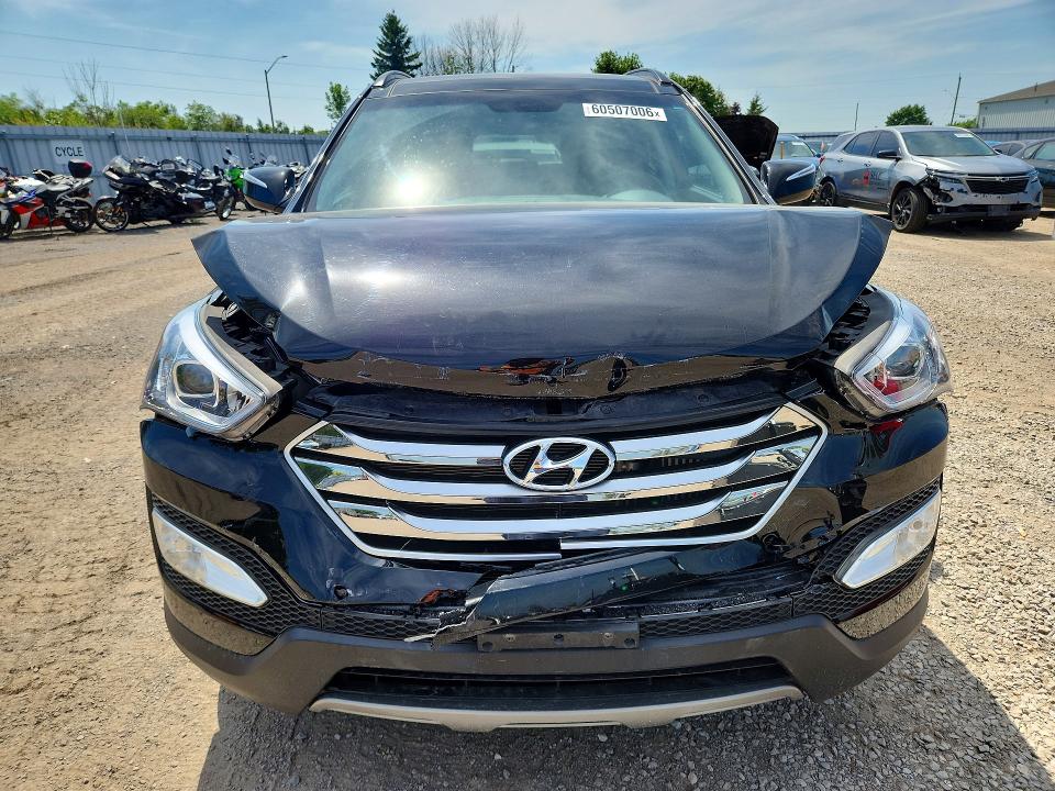 2015 Hyundai Santa fe VIN 5XYZUDLA5FG245886 COPART salvage auction — FRONT END, On - Permit Salvage, sold $1,600 on 2026-07-28 (photo 5)