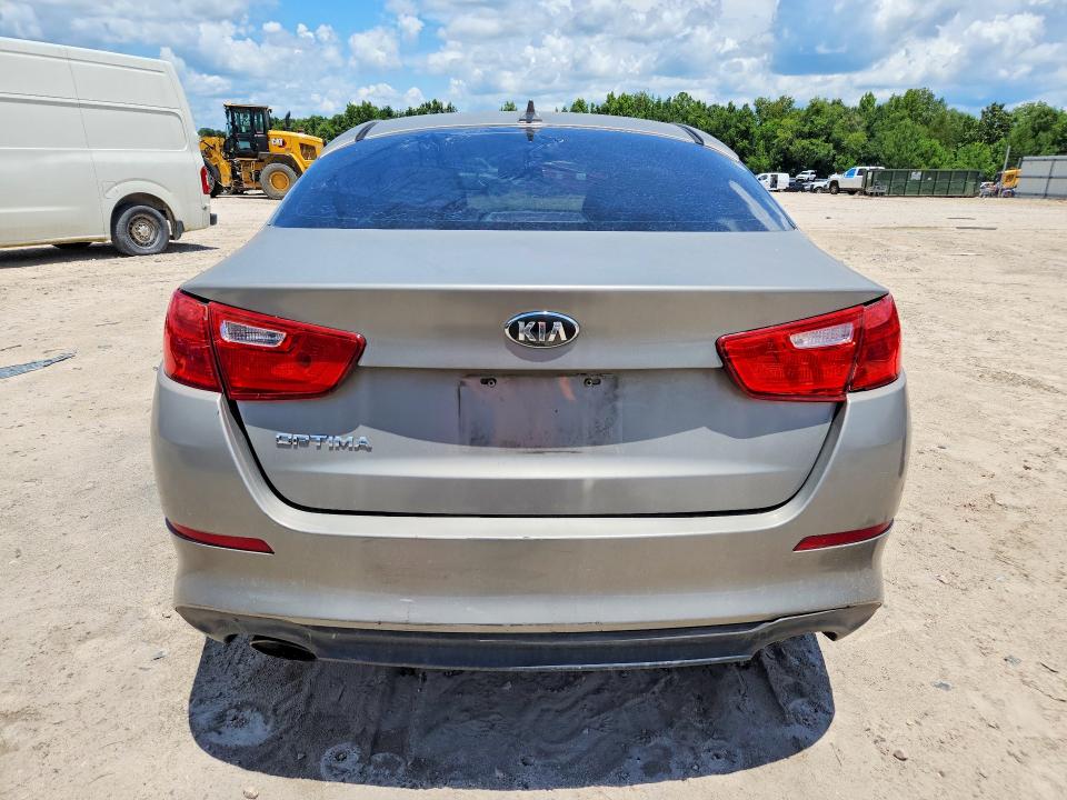 2014 Kia VIN KNAGM4A71E5494348 COPART salvage auction — FRONT END, Fl - Cert Of Title-Rebuilt, sold $575 on 2026-07-24 (photo 6)