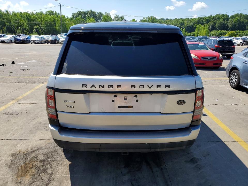 2014 Land rover RANGE ROVER VIN SALGS2TF2EA161299 COPART salvage auction — FRONT END, Ky - Certificate Of Title, sold $8,500 on 2026-07-27 (photo 6)