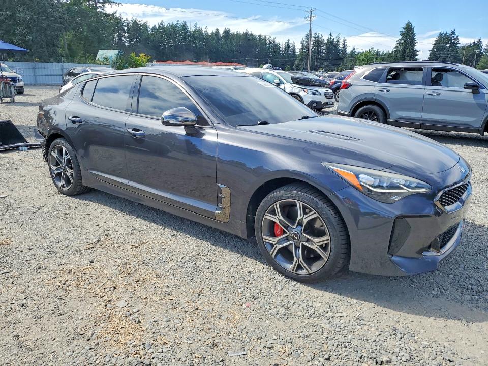 2019 Kia Stinger VIN KNAE35LC6K6046462 COPART salvage auction — REAR END, WA - BILL OF SALE, sold $6,500 on 2026-07-10 (photo 4)