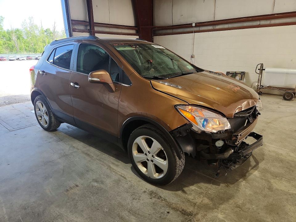 2016 Buick Encore VIN KL4CJBSB4GB569754 COPART salvage auction — FRONT END, Ny - Clean Title W/Salvage History, sold $475 on 2026-07-27 (photo 4)