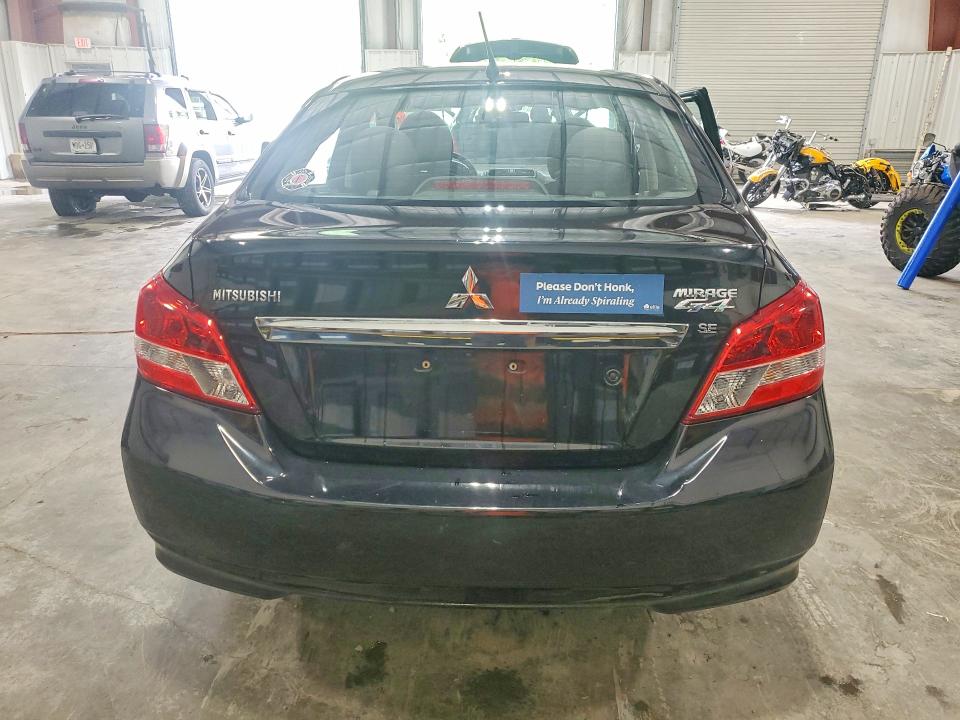 2018 Mitsubishi Mirage VIN ML32F4FJ3JHF04808 COPART salvage auction — FRONT END, NY - MV-907A SALVAGE CERTIFICATE, sold $325 on 2026-07-27 (photo 6)