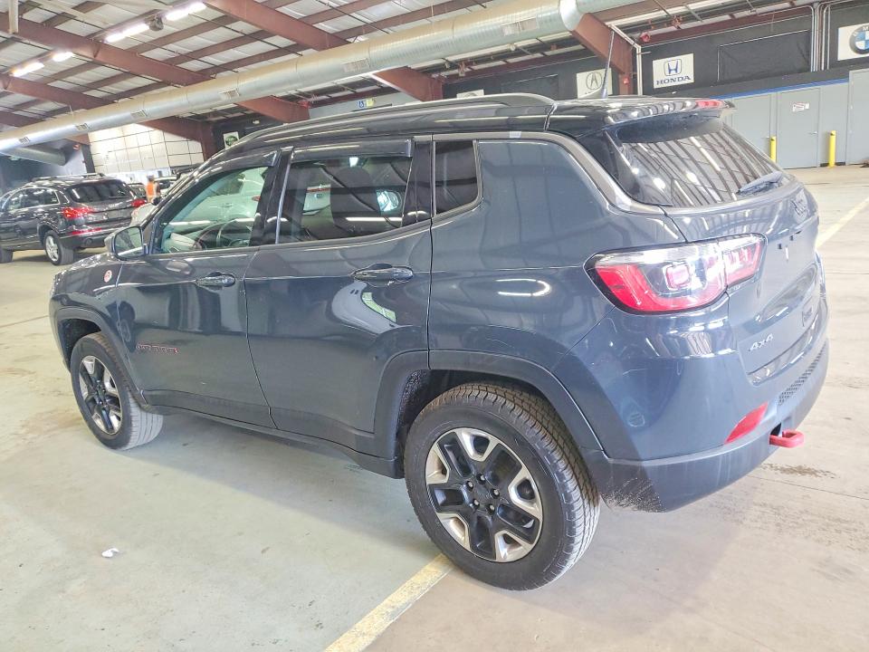 2017 Jeep Compass VIN 3C4NJDDB0HT630721 COPART salvage auction — FRONT END, MI - CERTIFICATE OF TITLE (P), sold $3,800 on 2026-09-03 (photo 2)