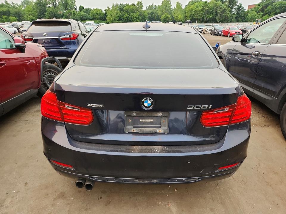 2014 BMW 3er VIN WBA3B3G51ENR84941 COPART salvage auction — FRONT END, CT - CERTIFICATE OF TITLE, sold $1,100 on 2026-08-18 (photo 6)