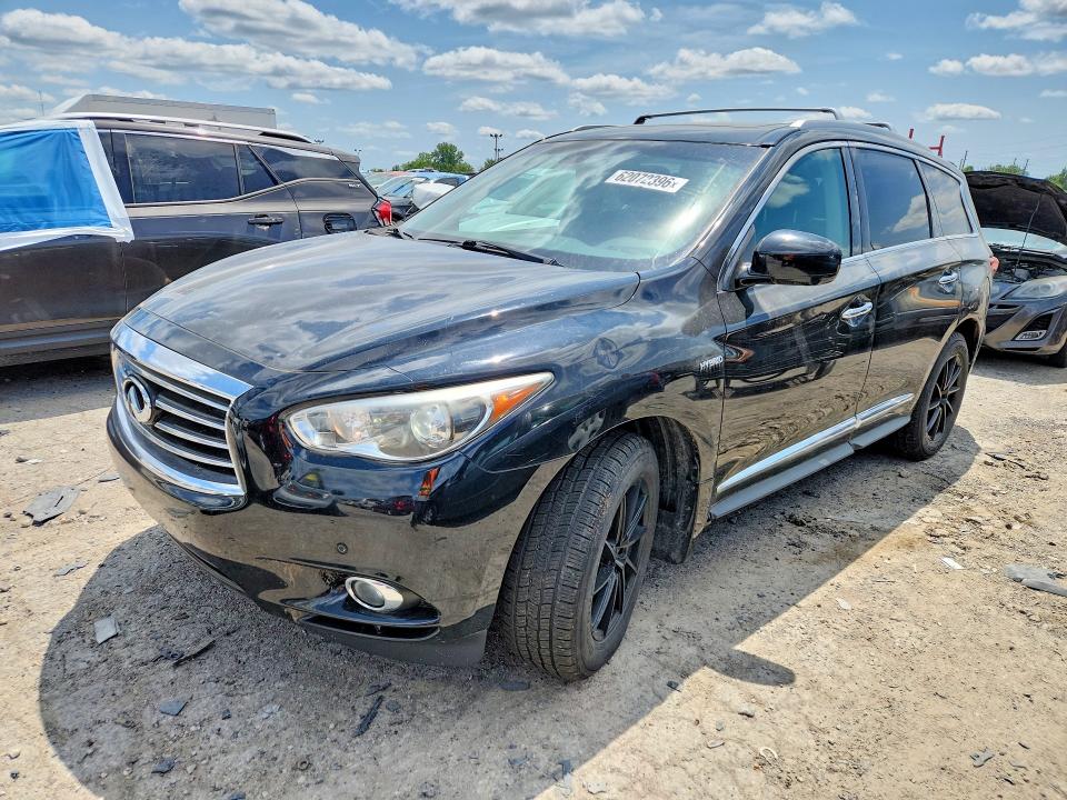 2014 Infi Qx60 VIN 5N1CL0MM0EC513381 COPART salvage auction — MECHANICAL, In - Certificate Of Title, sold $625 on 2026-07-31 (photo 1)