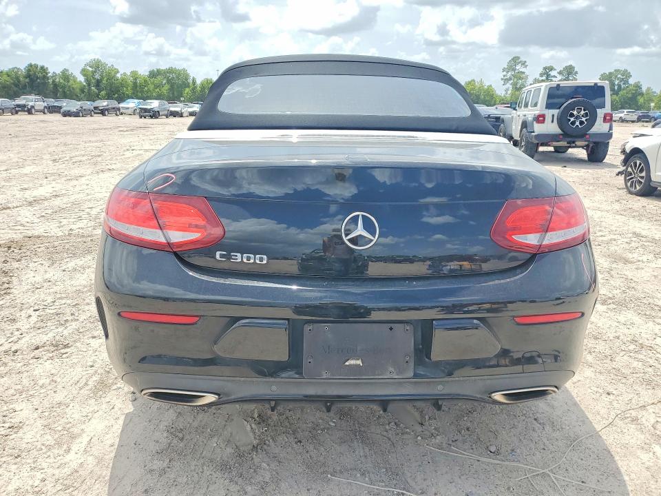 2018 Mercedes-benz C-klasse VIN WDDWK4JB6JF649415 COPART salvage auction — FRONT END, Tx - Salvage Vehicle Title, sold $5,900 on 2026-08-14 (photo 6)