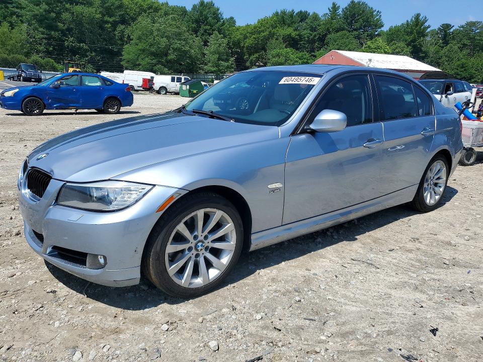 2009 BMW 3 series VIN WBAPK53549A510661 COPART salvage auction — FRONT END, MA - CERT OF TITLE-RECONSTRCTD COLL, sold $325 on 2026-07-23 (photo 1)