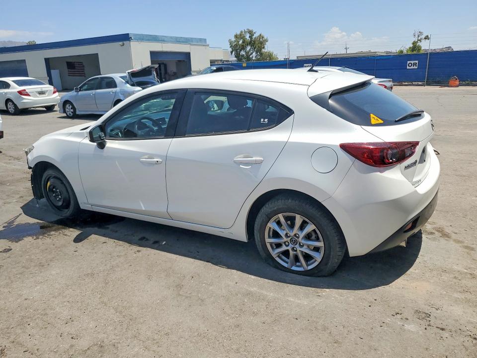 2014 Mazda 3 VIN JM1BM1K75E1215128 COPART salvage auction — FRONT END, TX - SALVAGE VEHICLE TITLE, sold $2,550 on 2026-07-31 (photo 2)