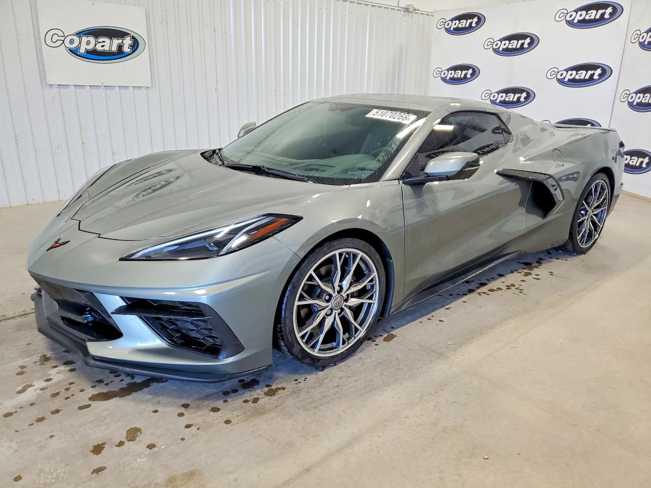 2023 Chevrolet Corvette Stingray VIN 1G1YB3D48P5137723 — COPART salvage auction photo
