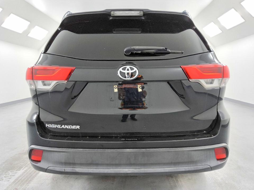 2019 Toyota Highlander VIN 5TDZARFH7KS056426 COPART salvage auction — FRONT END, Ca - Certificate Of Title, sold $2,750 on 2026-07-28 (photo 6)