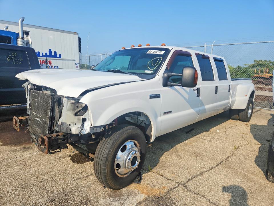 2005 Ford F-350 super duty VIN 1FTWW33P45EA59968 COPART salvage auction — FRONT END, Oh - Cert Of Ttl-Reblt Slvg, Flood, sold $7,100 on 2026-07-22 (photo 1)
