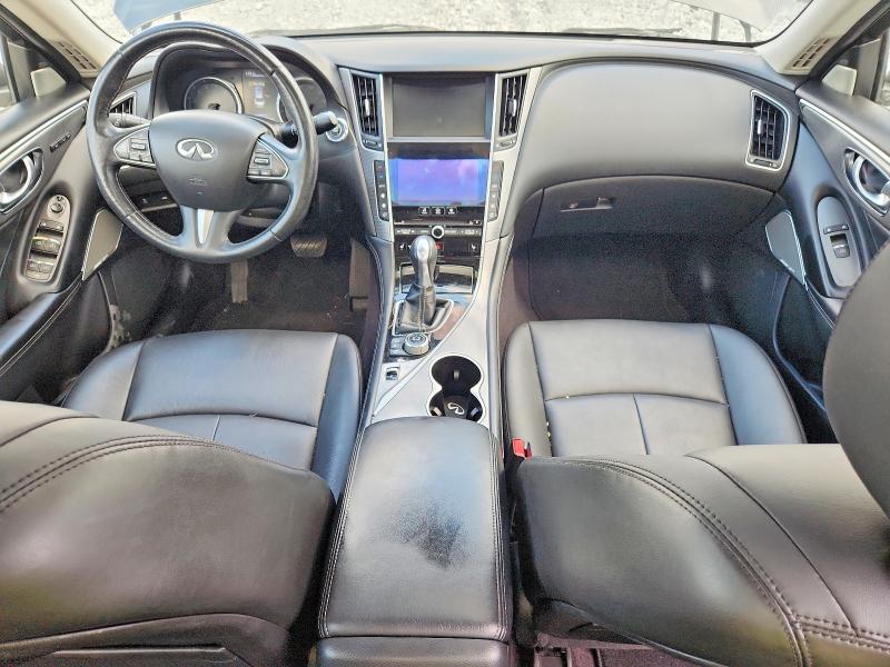 2017 Infiniti Q50 VIN JN1EV7AP6HM740171 COPART salvage auction — FRONT END, AZ - CERT OF TITLE - SALVAGE, sold $2,900 on 2026-07-23 (photo 8)