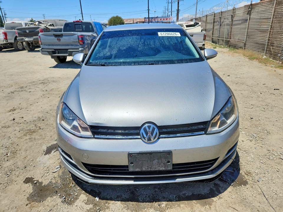 2015 Volkswagen Golf VIN 3VW917AU8FM031613 COPART salvage auction — MINOR DENT/SCRATCHES, Ca - Dis/Dlr/Exp Only Clean Title, sold $975 on 2026-07-27 (photo 5)