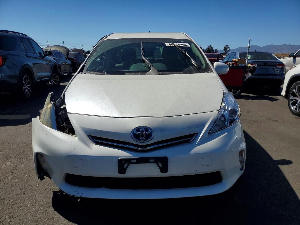 2012 Toyota Prius VIN JTDZN3EU2C3108094 COPART salvage auction — SIDE, Ca - Salvage Certificate, sold $2,850 on 2026-07-15 (photo 5)