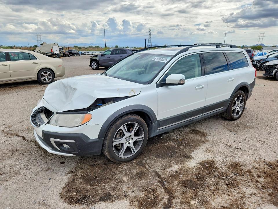 2014 Volvo Xc70 VIN YV4902BZ9E1185761 COPART salvage auction — FRONT END, Az - Cert Of Title - Salvage, sold $175 on 2026-07-31 (photo 1)