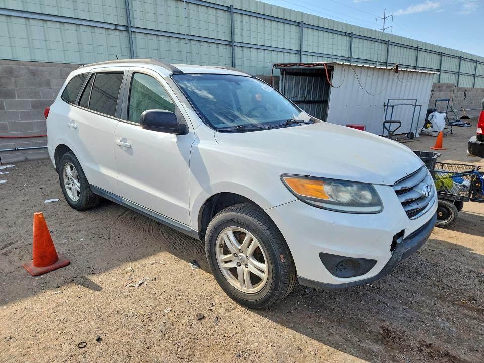 2012 Hyundai Santa fe VIN 5XYZGDAB6CG124024 COPART salvage auction — FRONT END, Nm - Certificate Of Title, sold $1,300 on 2026-07-13 (photo 4)