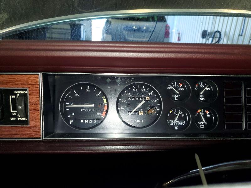 1987 Oldsmobile Cutlass supreme VIN 1G3GR51A4HR315786 COPART salvage auction — ROOF, WV - CERTIFICATE OF TITLE, sold $3,024 on 2026-07-09 (photo 9)