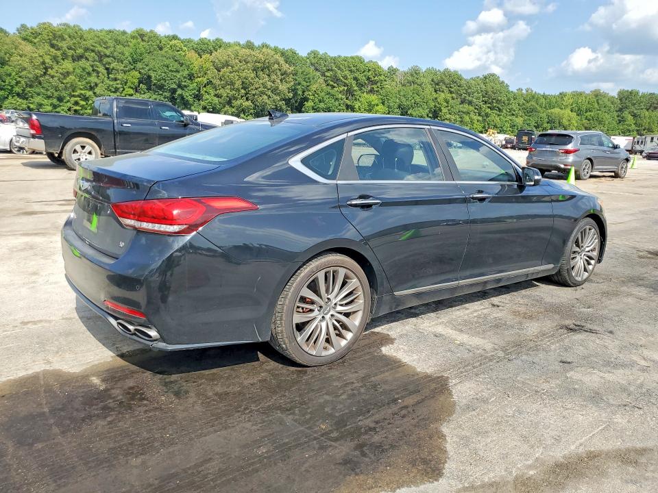 2015 Hyundai Genesis VIN KMHGN4JF9FU028533 COPART salvage auction — MECHANICAL, Ms - Certificate Of Title, sold $1,000 on 2026-07-31 (photo 3)