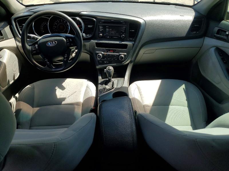 2013 Kia Optima VIN 5XXGM4A77DG230581 COPART salvage auction — FRONT END, Ca - Salvage Certificate, sold $550 on 2026-07-24 (photo 8)