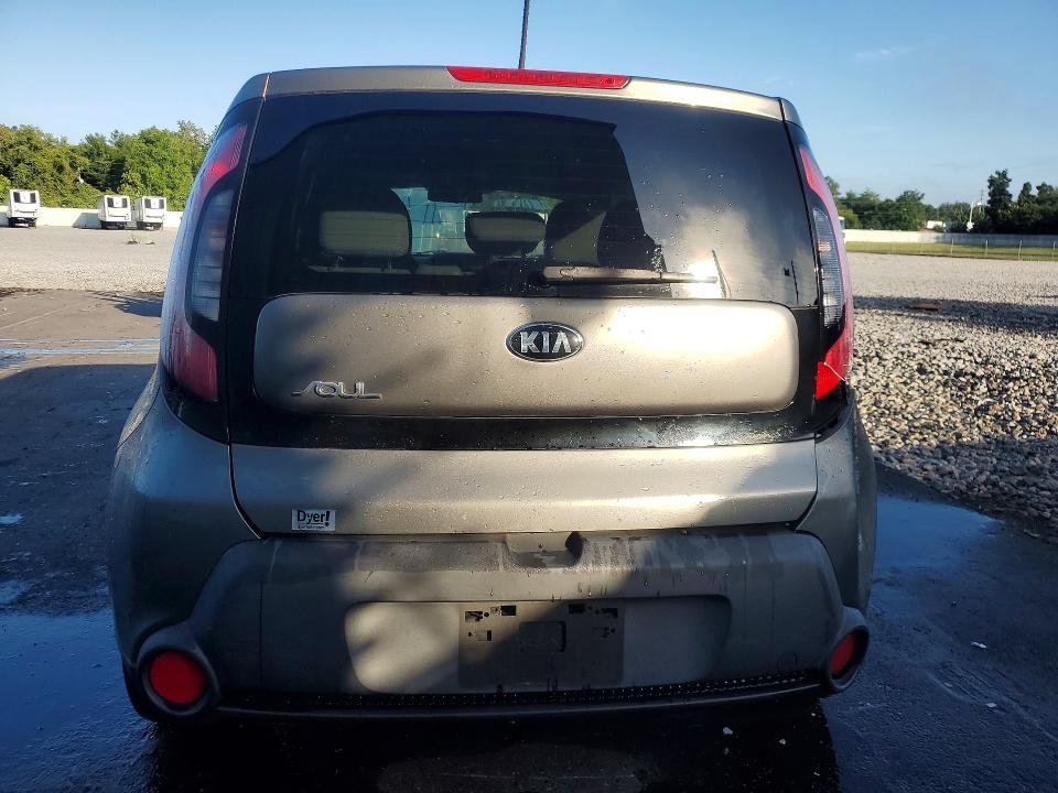 2016 Kia Soul VIN KNDJN2A28G7402285 COPART salvage auction — FRONT END, Fl - Cert Of Title Slvg Rebuildable, sold $1,150 on 2026-07-20 (photo 6)