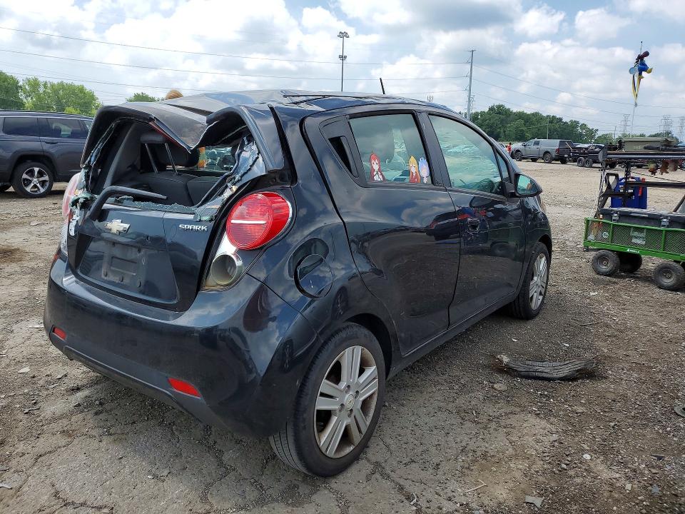 2014 Chevrolet VIN KL8CB6S97EC414252 COPART salvage auction — REAR END, Mi - Certificate Of Title, sold $425 on 2026-07-31 (photo 3)