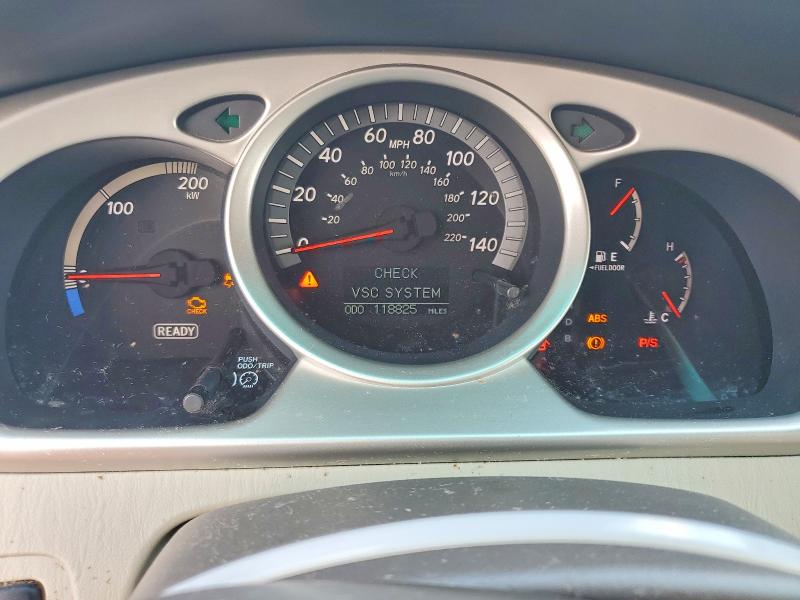 2007 Toyota Highlander hybrid VIN JTEHW21A970040894 COPART salvage auction — NORMAL WEAR, OH - CERTIFICATE OF TITLE, sold $1,200 on 2026-07-17 (photo 9)