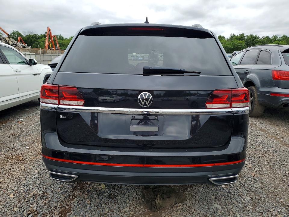 2022 Volkswagen Atlas VIN 1V2DP2CA4NC503953 COPART salvage auction — WATER/FLOOD, Pa - Cert Of Salvage-W=Flood Veh, sold $3,950 on 2026-07-10 (photo 6)