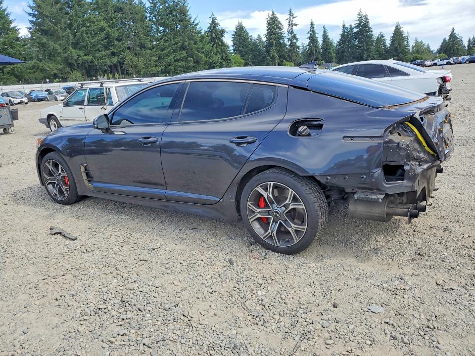 2019 Kia Stinger VIN KNAE35LC6K6046462 COPART salvage auction — REAR END, WA - BILL OF SALE, sold $6,500 on 2026-07-10 (photo 2)