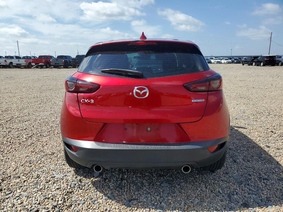 2021 Mazda Cx-3 VIN JM1DKDB7XM1501183 COPART salvage auction — HAIL, Tx - Certificate Of Title, sold $7,400 on 2026-09-01 (photo 6)