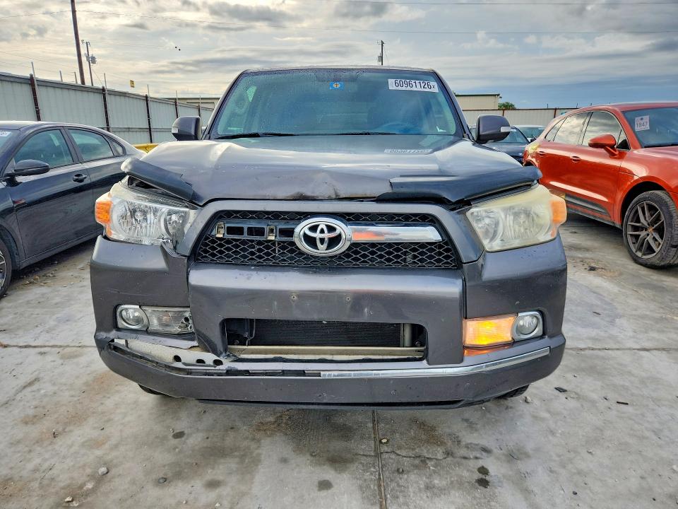 2011 Toyota 4runner VIN JTEBU5JR9B5051988 COPART salvage auction — FRONT END, Tx - Salvage Vehicle Title, sold $1,050 on 2026-07-28 (photo 5)