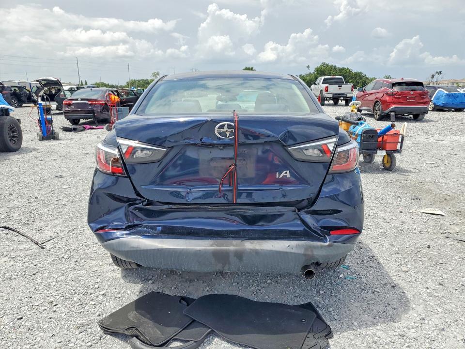 2016 Scion Ia VIN 3MYDLBZV3GY145876 COPART salvage auction — REAR END, Salvage Title, sold $15 on 2026-07-24 (photo 6)
