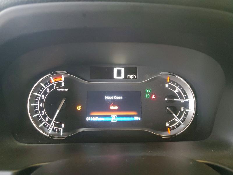 2020 Honda Ridgeline VIN 5FPYK3F56LB013494 COPART salvage auction — WATER/FLOOD, Pa - Cert Of Salvage-W=Flood Veh, sold $9,700 on 2026-08-17 (photo 9)