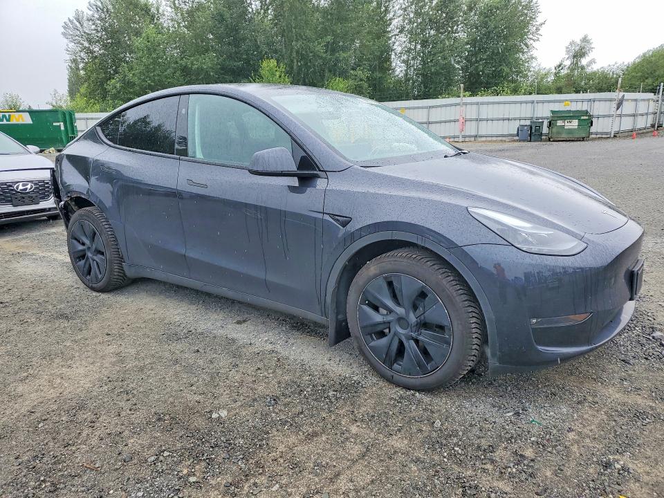 2024 Tesla Model y VIN 7SAYGDEE8RF200782 COPART salvage auction — REAR END, Wa - Bill Of Sale, sold $12,300 on 2026-07-13 (photo 4)