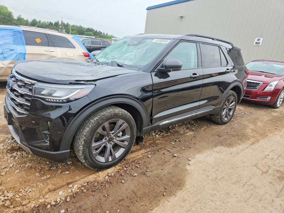 2025 Ford Explorer VIN 1FMUK8DH3SGA91846 — COPART salvage auction photo