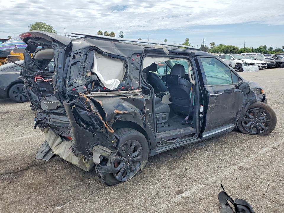 2023 Kia Carnival VIN KNDNE5H33P6299199 COPART salvage auction — REAR END, Ca - Salvage Certificate (P), sold $1,500 on 2026-07-21 (photo 3)