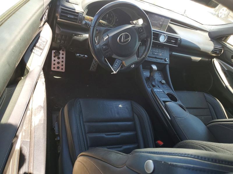 2015 Lexus Rc VIN JTHHE5BC9F5010223 COPART salvage auction — FRONT END, Ca - Salvage Certificate, sold $8,800 on 2026-08-27 (photo 8)