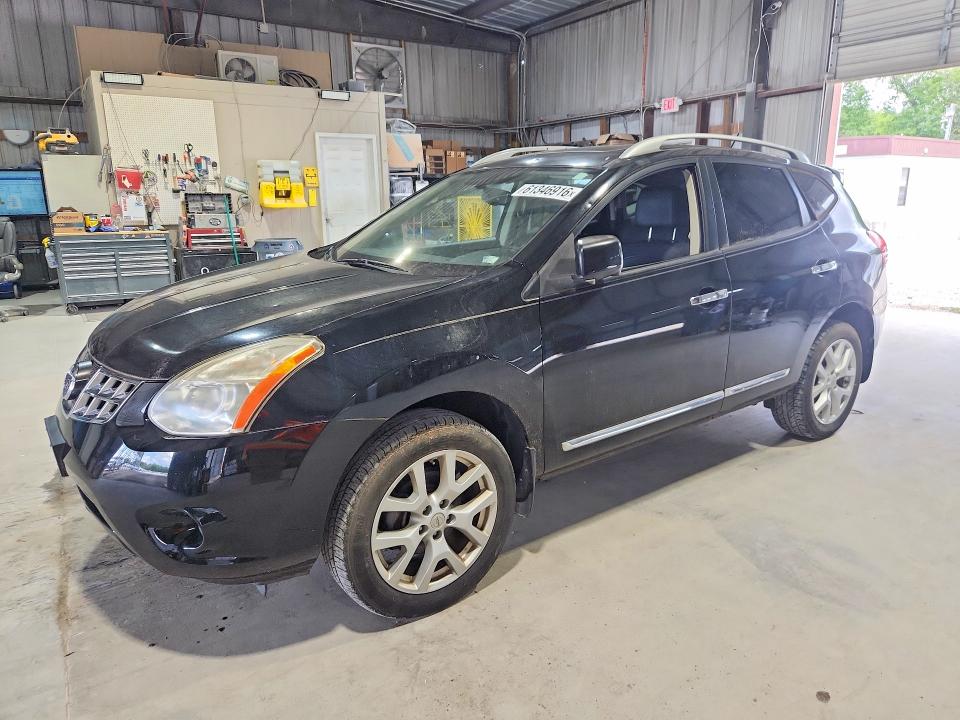 2012 Nissan Rogue VIN JN8AS5MV4CW366454 COPART salvage auction — HAIL, Mo - Certificate Of Title, sold $1,600 on 2026-07-20 (photo 1)