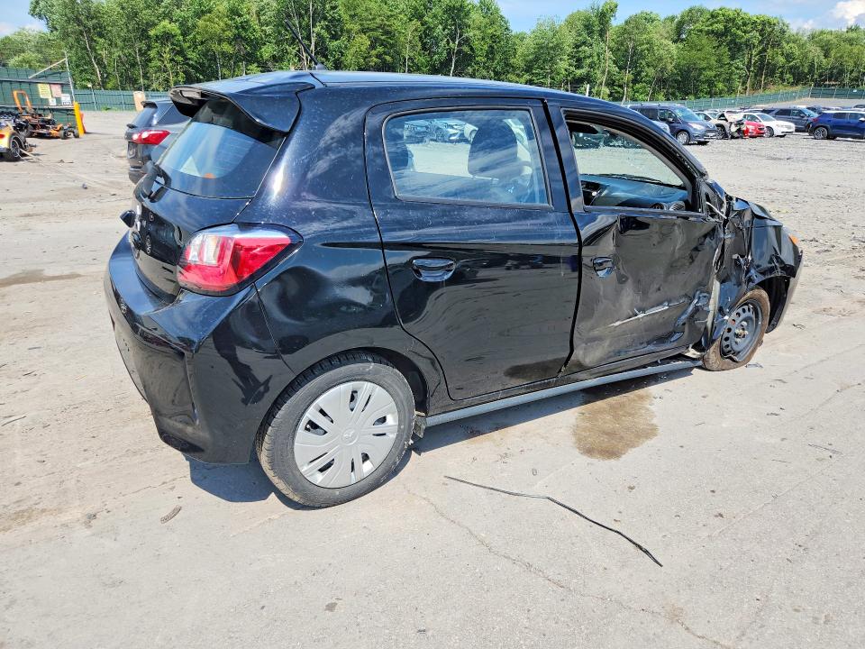 2024 Mitsubishi Mirage VIN ML32AUHJ1RH021919 COPART salvage auction — SIDE, FL - CERT OF TITLE SLVG REBUILDABLE, sold $2,650 on 2026-07-20 (photo 3)