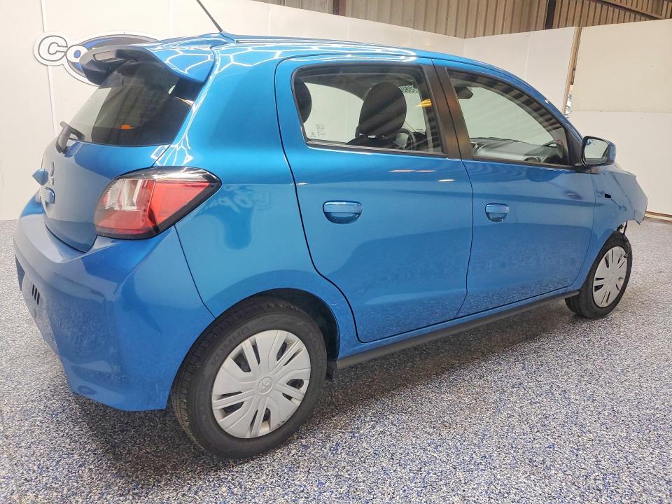 2024 Mitsubishi Mirage VIN ML32AUHJ8RH021013 COPART salvage auction — FRONT END, CA - CERTIFICATE OF TITLE (P), sold $5,700 on 2026-07-20 (photo 3)