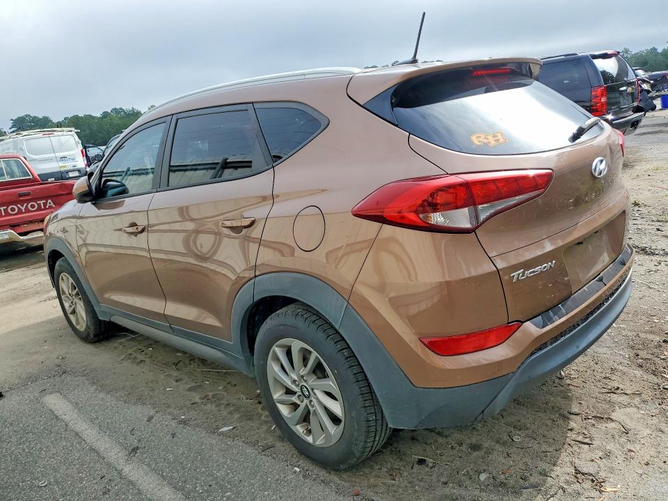 2016 Hyundai Tucson VIN KM8J33A40GU204326 COPART salvage auction — MINOR DENT/SCRATCHES, GA - CERTIFICATE OF TITLE, sold $3,100 on 2026-07-23 (photo 2)