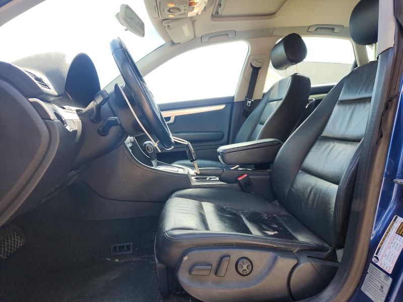 2008 Audi A4 VIN WAUDF78E88A142303 COPART salvage auction — REAR END, Oh - Cert Of Title-Salvage, sold $575 on 2026-07-22 (photo 7)