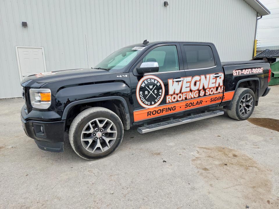 2014 Gmc SIERRA VIN 3GTU2VEC9EG201569 COPART salvage auction — HAIL, IA - CERT OF TITLE-SALVAGE TITLE, sold $7,800 on 2026-08-21 (photo 1)